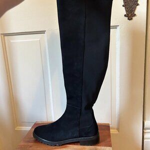 Stuart Weitzman City Boot, brand-new over-the-knee suede boots, size 38.5 (8)